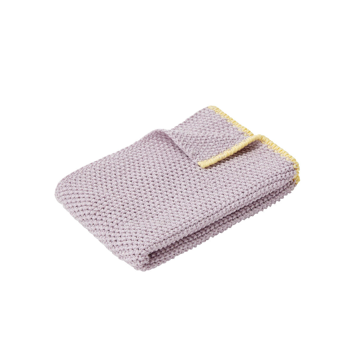 Herb Tea Towel Purple/Yellow