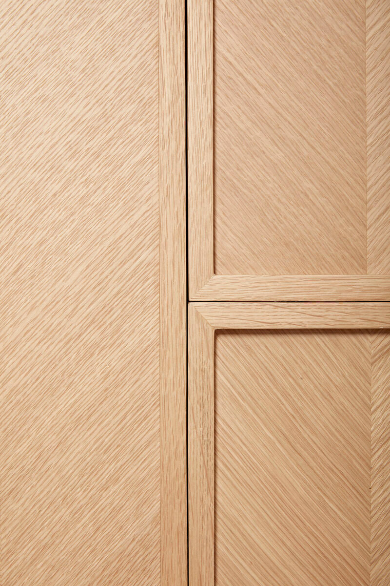 Herringbone Cabinet Large Natural