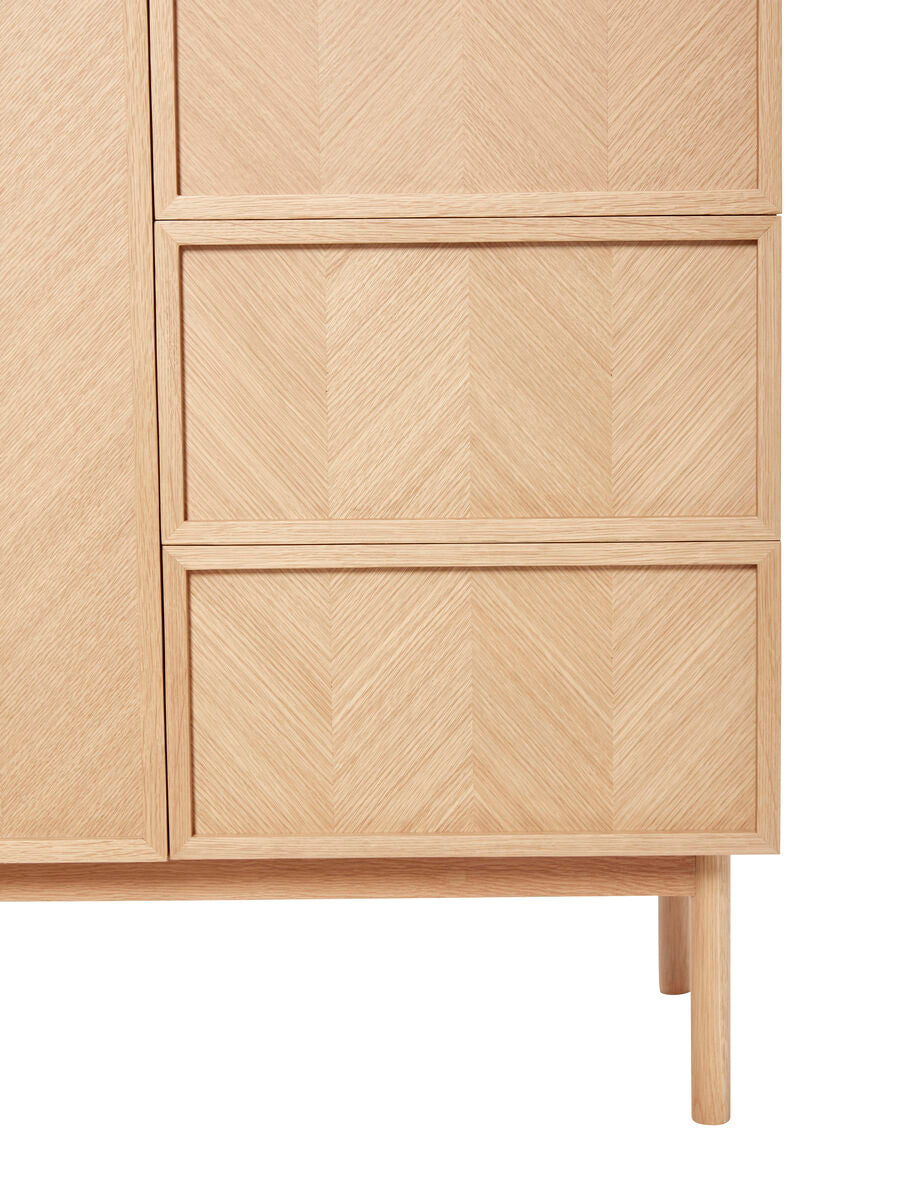 Herringbone Cabinet Large Natural