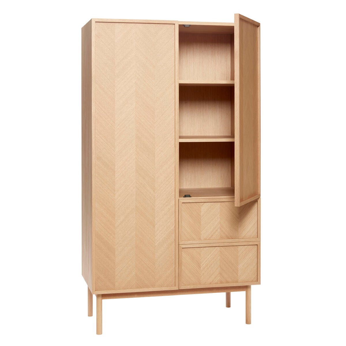 Herringbone Cabinet Large Natural