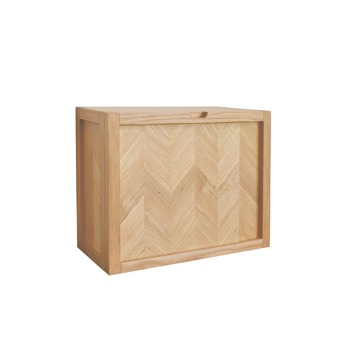 Herringbone Shoe Cabinet Natural