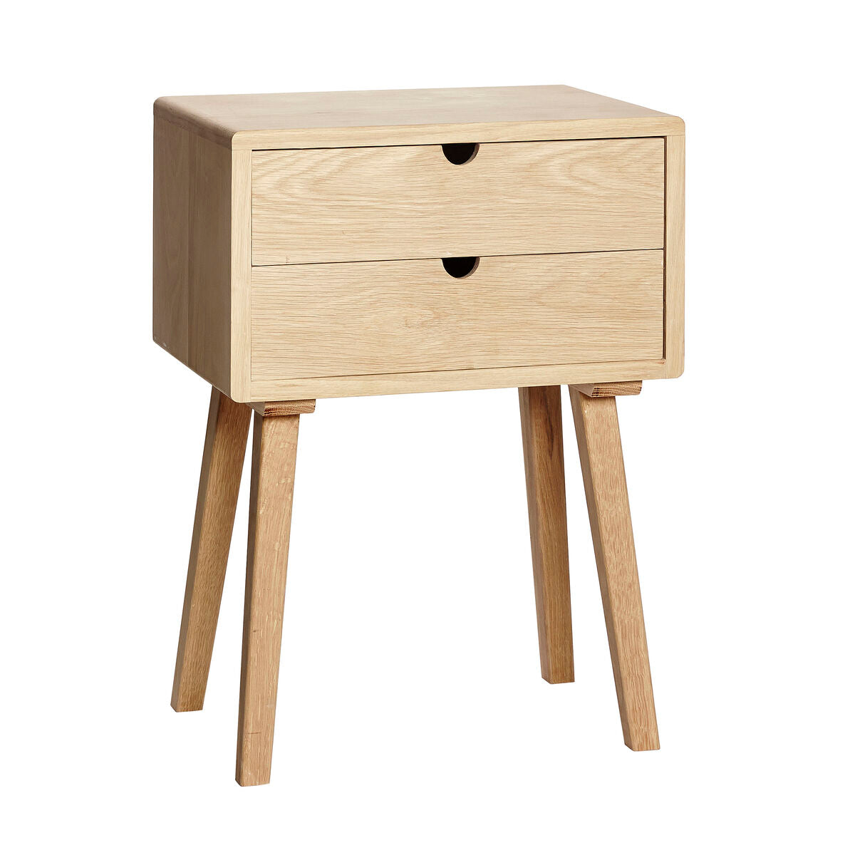 Hide Bedside Table Natural