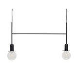 Twice Ceiling Lamp Black