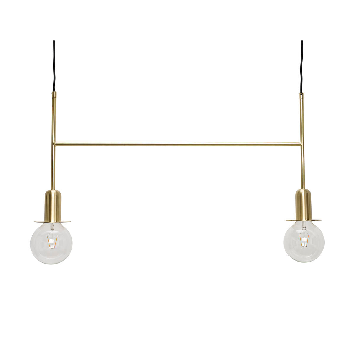 Twice Ceiling Lamp Brass