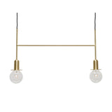 Twice Ceiling Lamp Brass