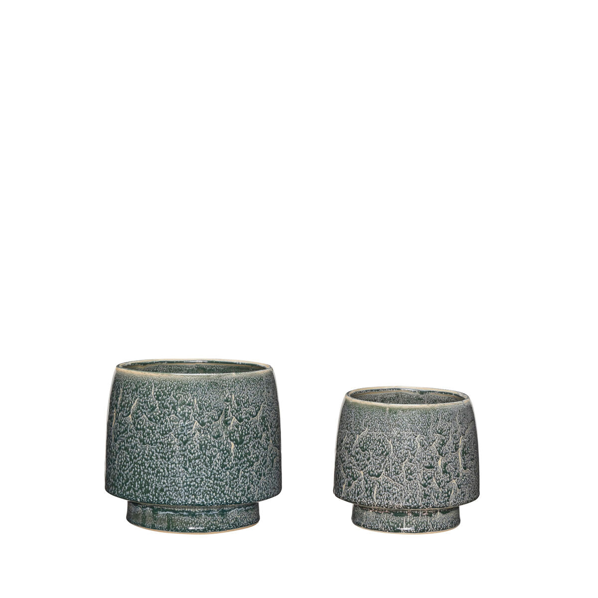 Lava Pots Petrol (set of 2)