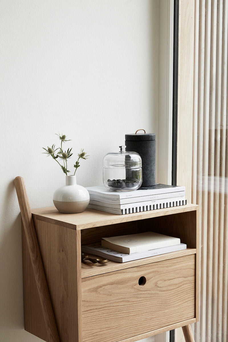 Lean Bedside Table Natural