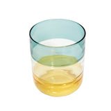 Lemonade Glasses Amber/Petrol (set of 2)