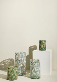 Libra Vases Green/Blue (set of 2)
