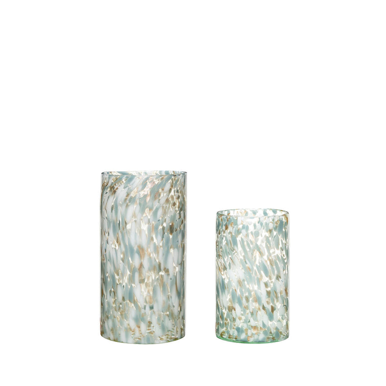 Libra Vases Green/Blue (set of 2)