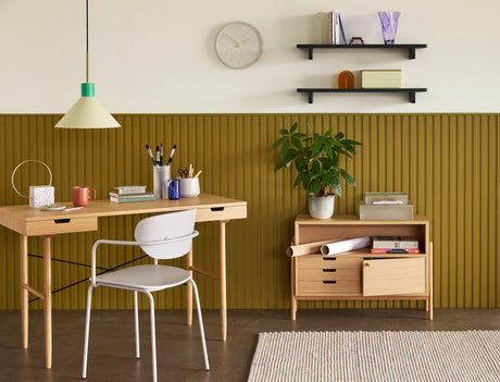 Libre Storage Box Light green/Natural