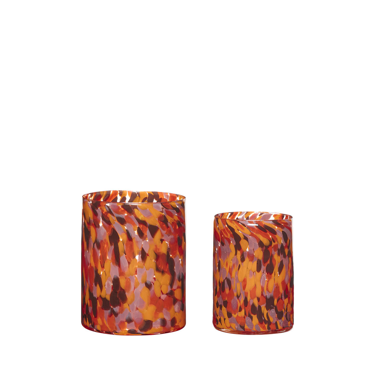 Luce Vases Orange (set of 2)