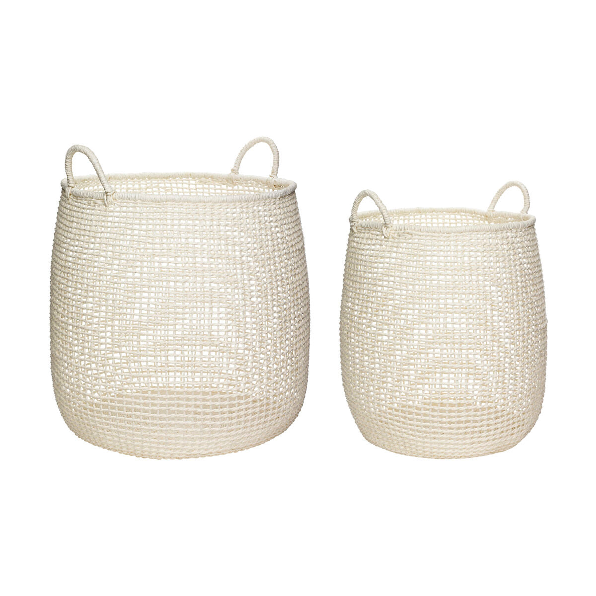 Mist Baskets White (set of 2)