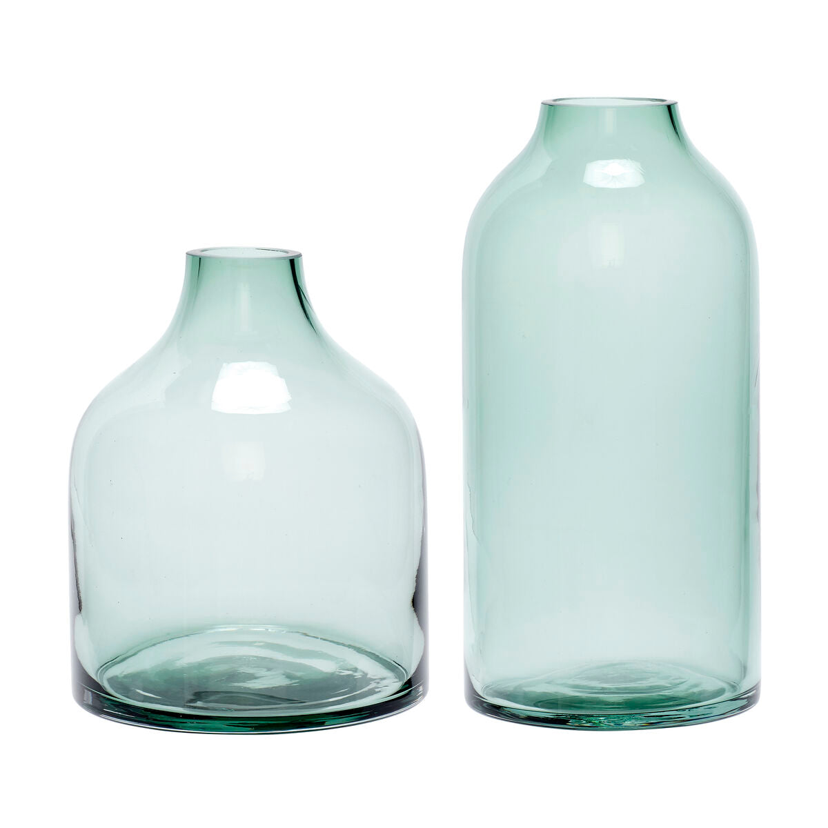 Modest Vases Green (set of 2)