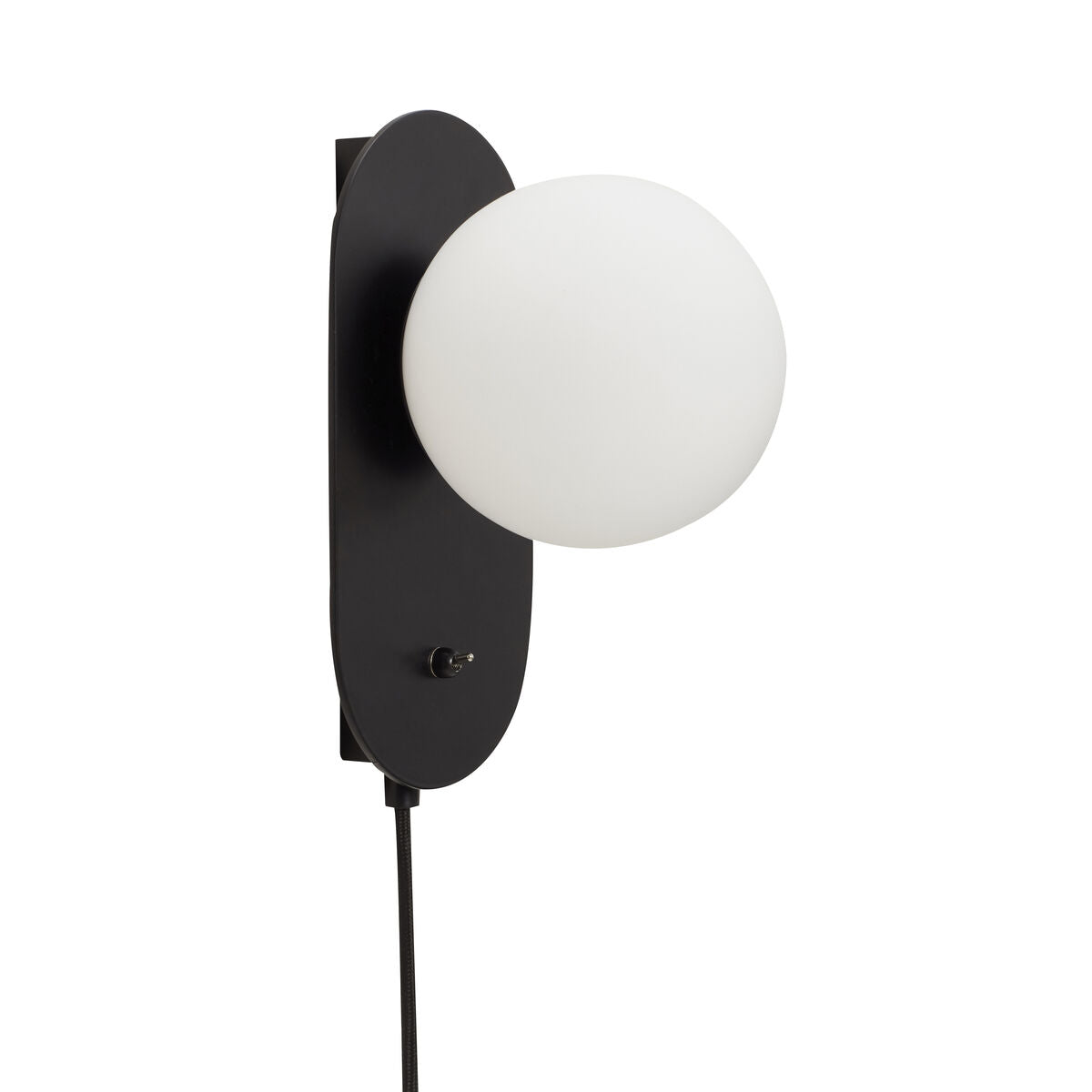 Moon Wall Lamp Black