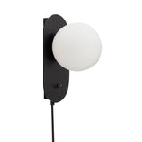 Moon Wall Lamp Black