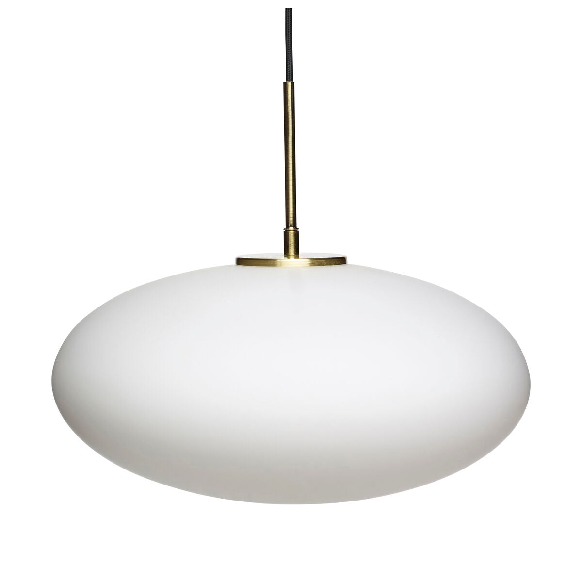 Muse Pendant Ellipse White