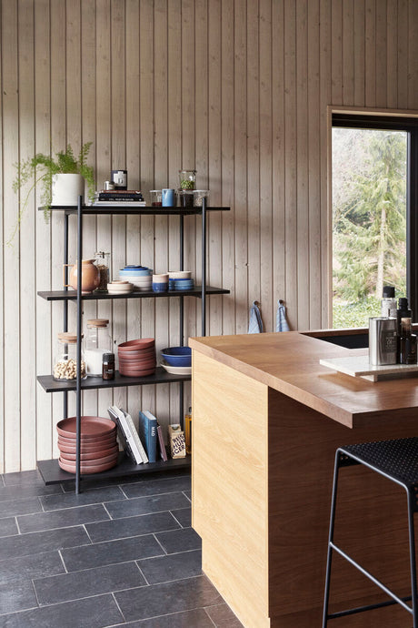 Norm Shelf Unit Single Large Black