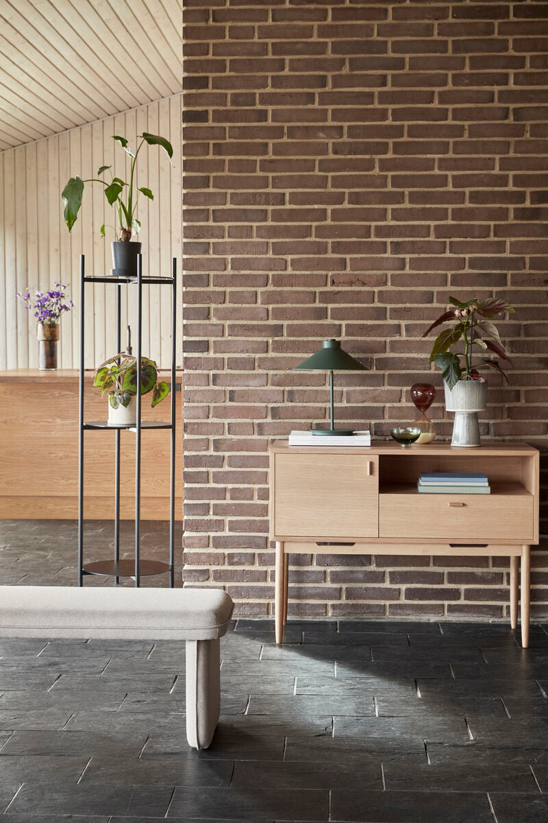 Norm Shelf Unit Cylinder Black