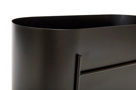 Oblong Planter Black