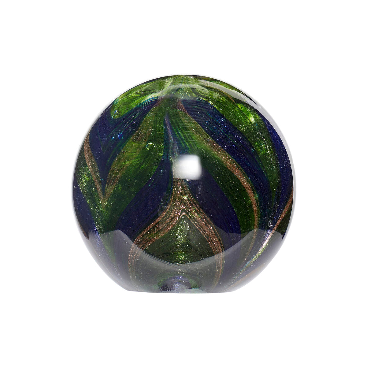 Leverage Paper Weight Blue/Green/Gold