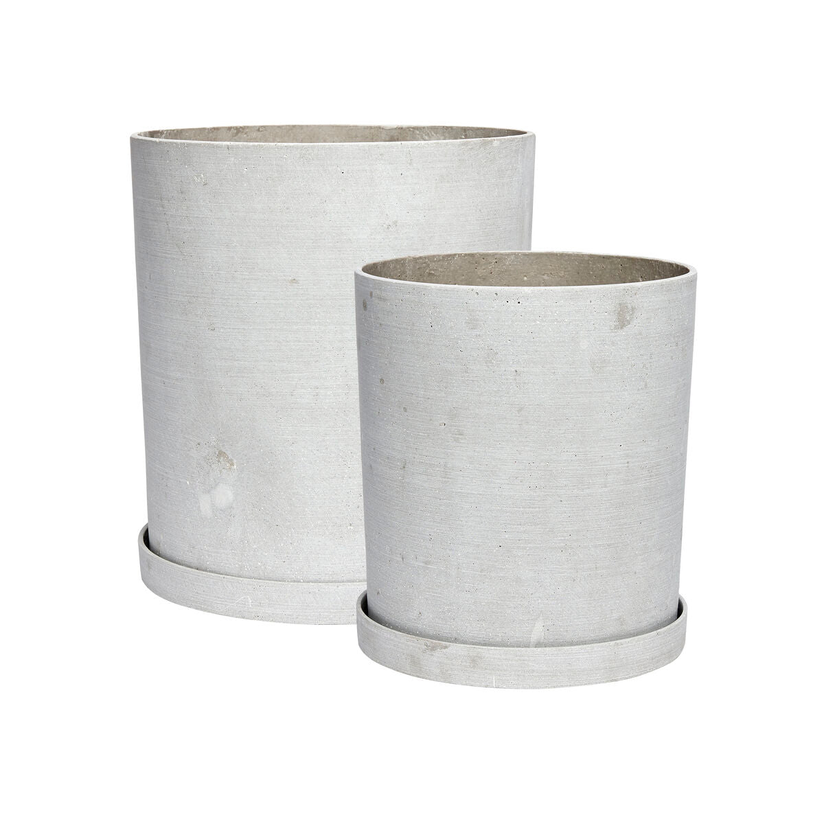 Podium Pots Medium Grey (set of 2)