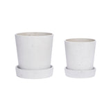 Podium Pots Small Grey (set of 2)