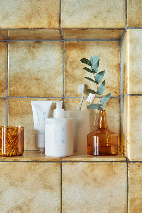 Pop Storage Jars Large Amber (set of 2)