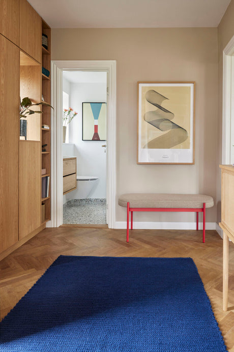 Poppy Rug Blue