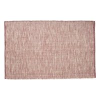 Poppy Rug Burgundy/White