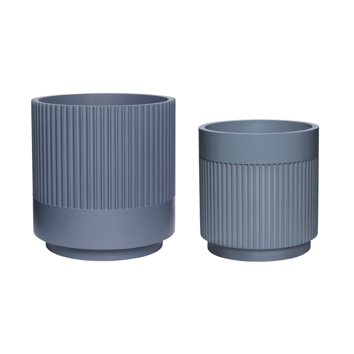 Ripple Pot Grey (set of 2)