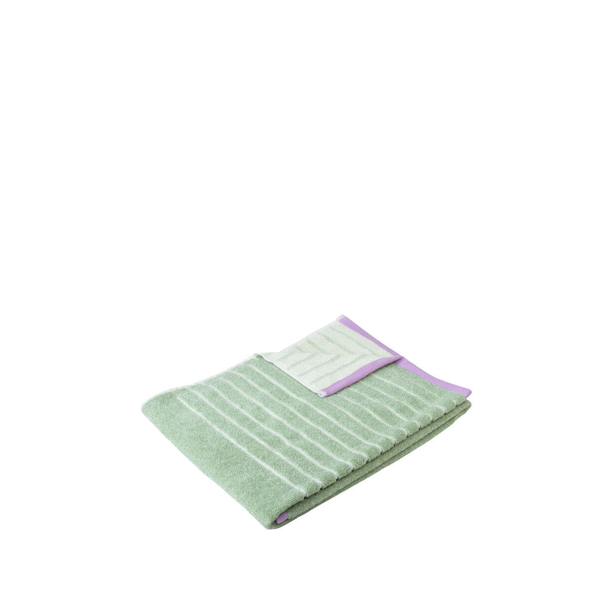 Promenade Towel Small Green/Pink