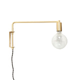 Pyke Wall Lamp Brass