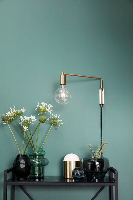 Pyke Wall Lamp Brass