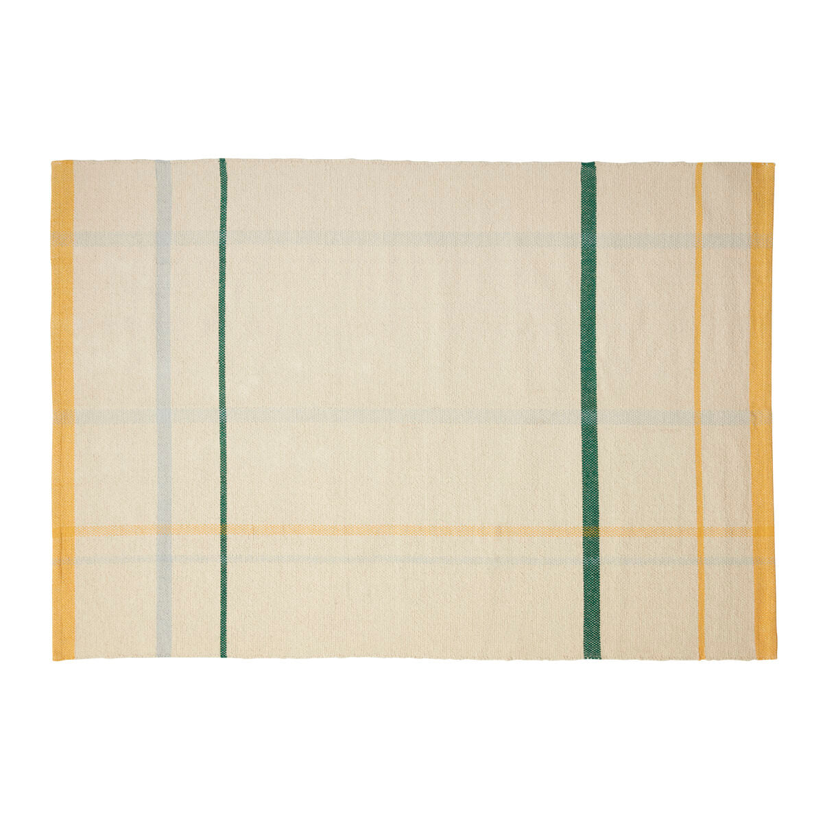 Quadrum Rug Beige/Yellow/Green