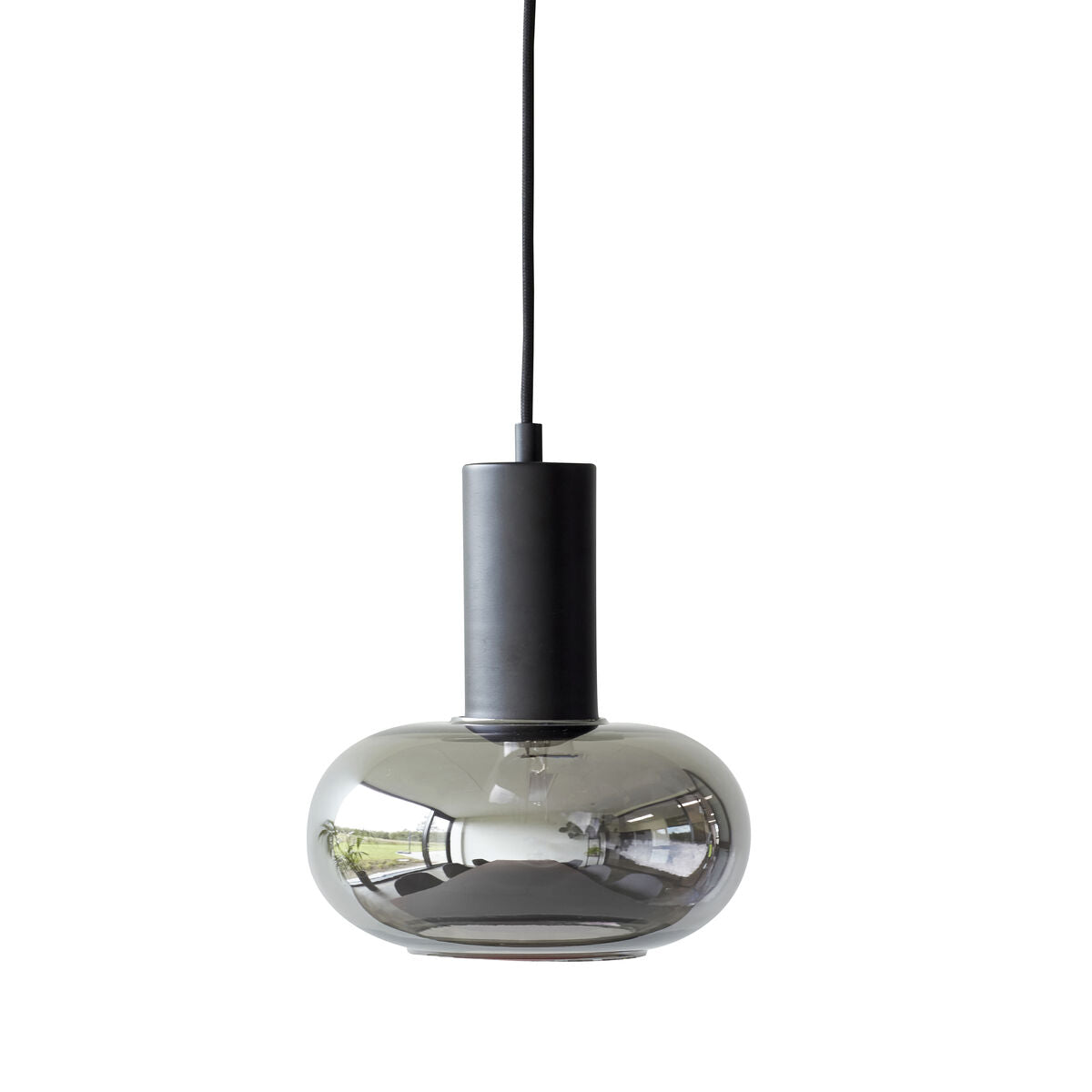 Reflect Pendant Electroplated Grey/Brass