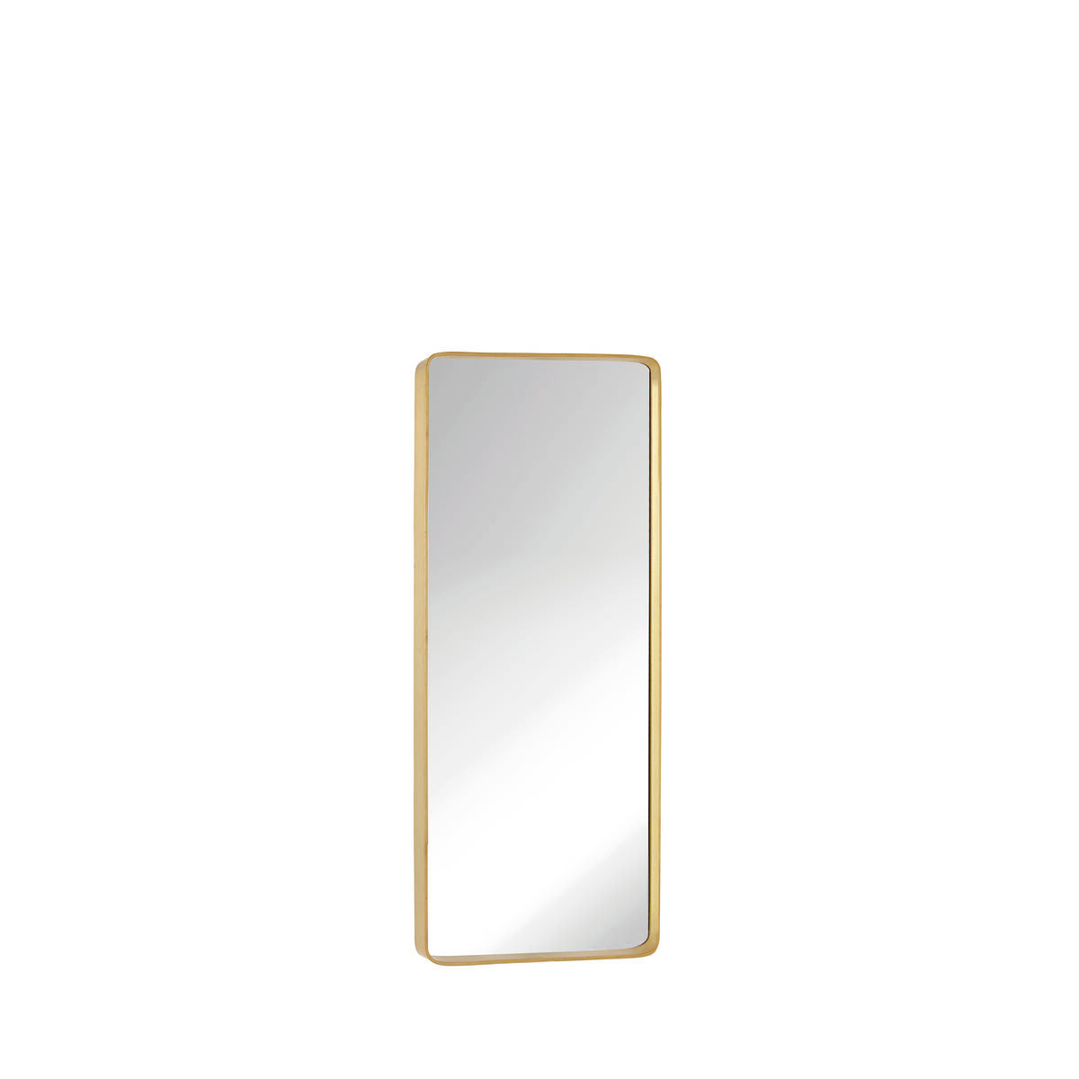 Retro Wall Mirror Small Brass