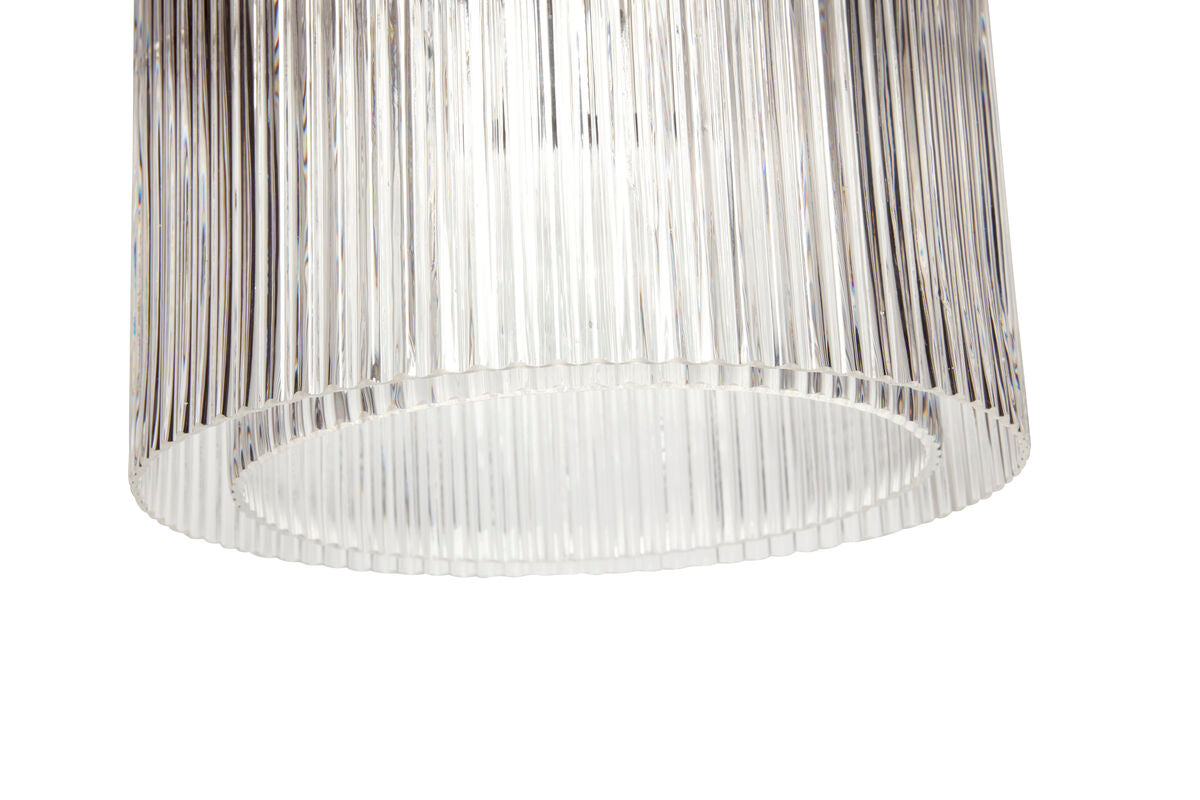 Ripple Ceiling Lamp Large Clear