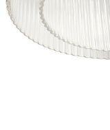 Ripple Ceiling Lamp Large Clear