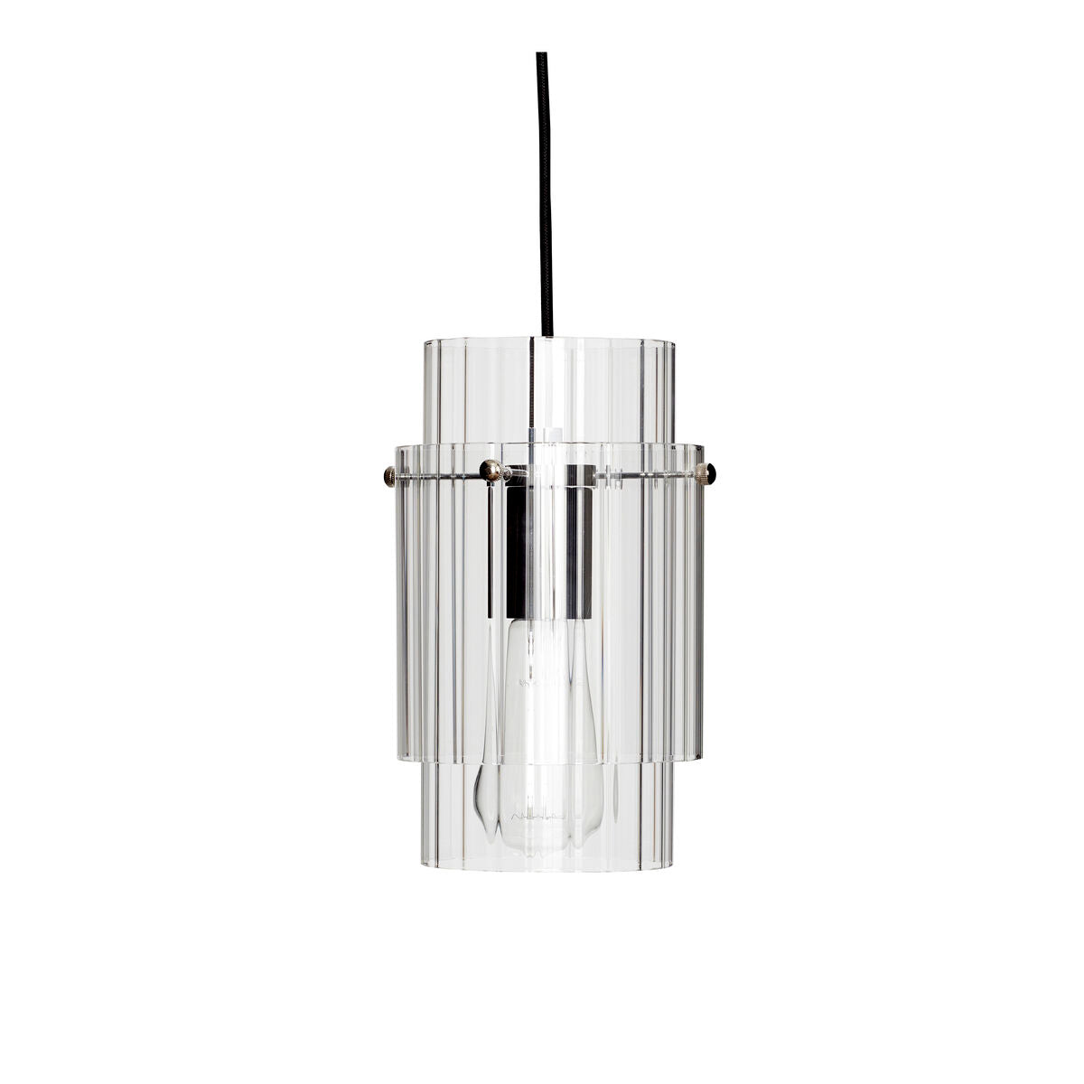 Ripple Ceiling Lamp Small Clear