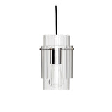 Ripple Ceiling Lamp Small Clear