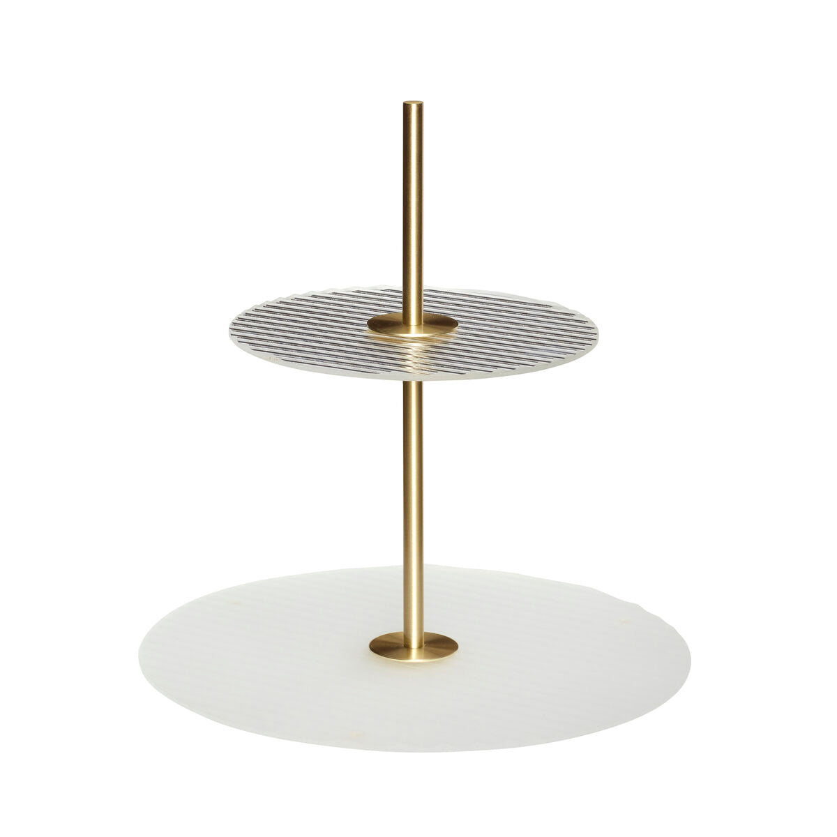 Ripple Etagere Textured/Brass