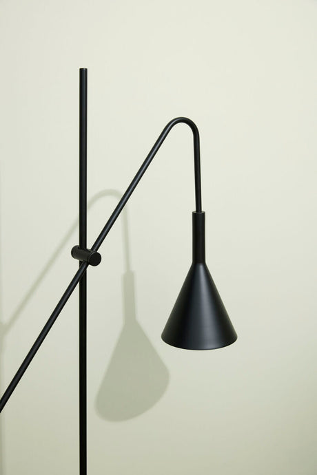 Rope Floor Lamp Black