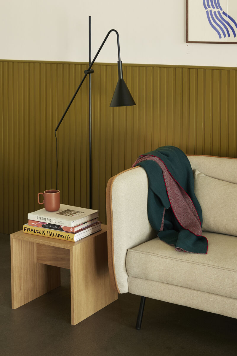 Rope Floor Lamp Black