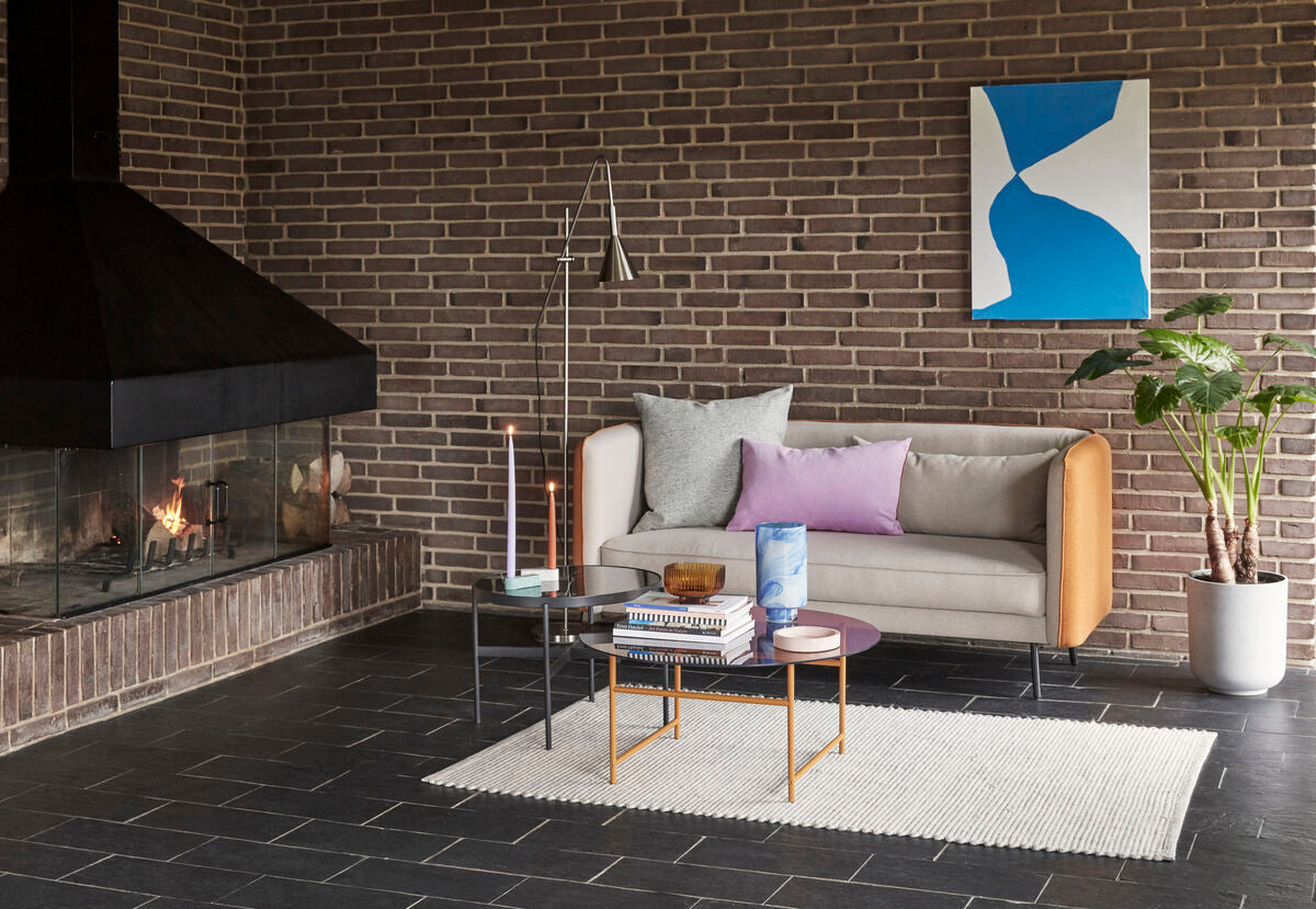 Rope Floor Lamp Nickel