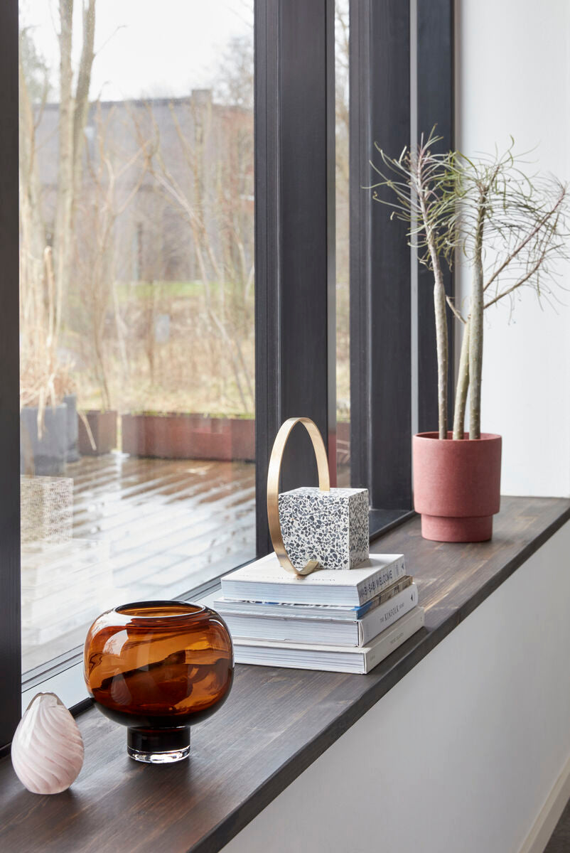 Rue Vase Brown