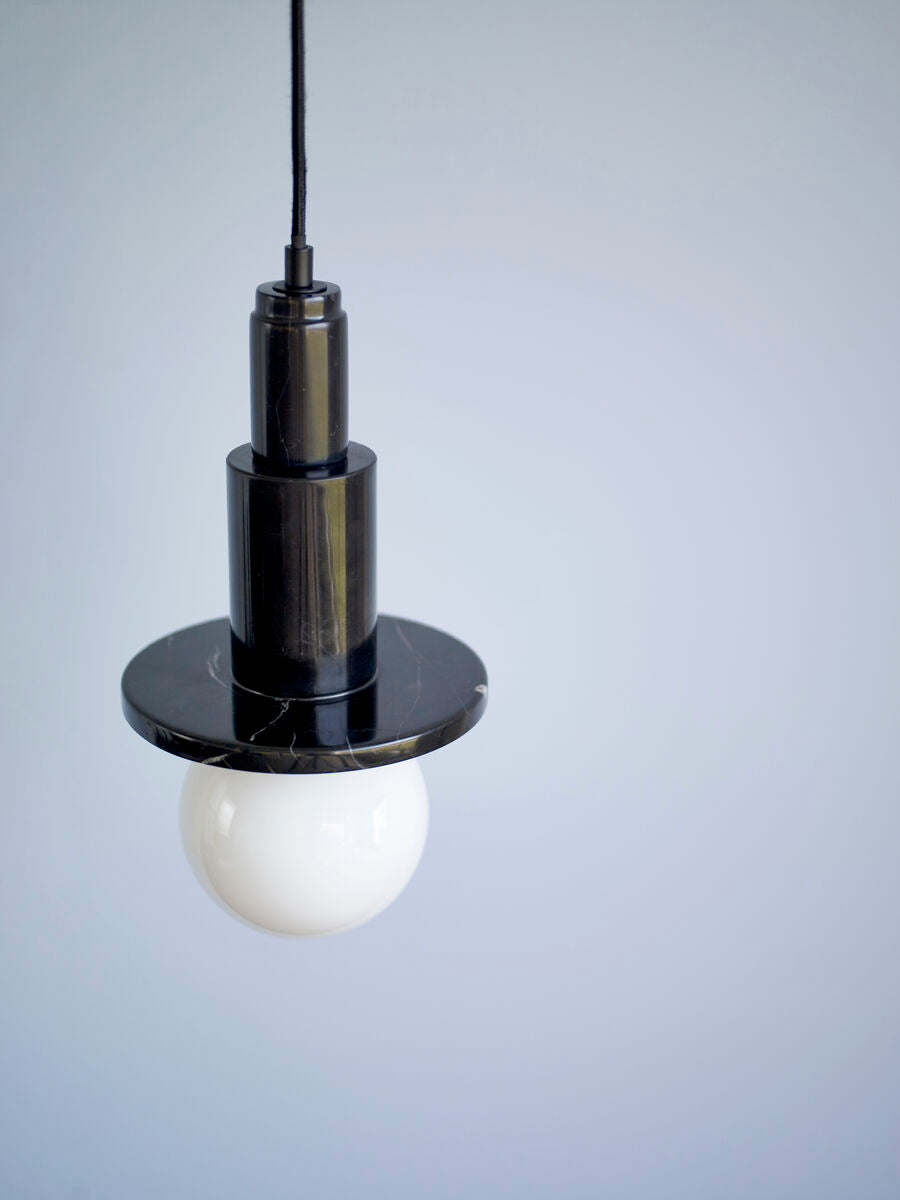 Sculpture Ceiling Lamp Black