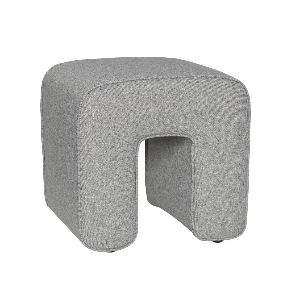 Sculpture Pouf Dark Grey