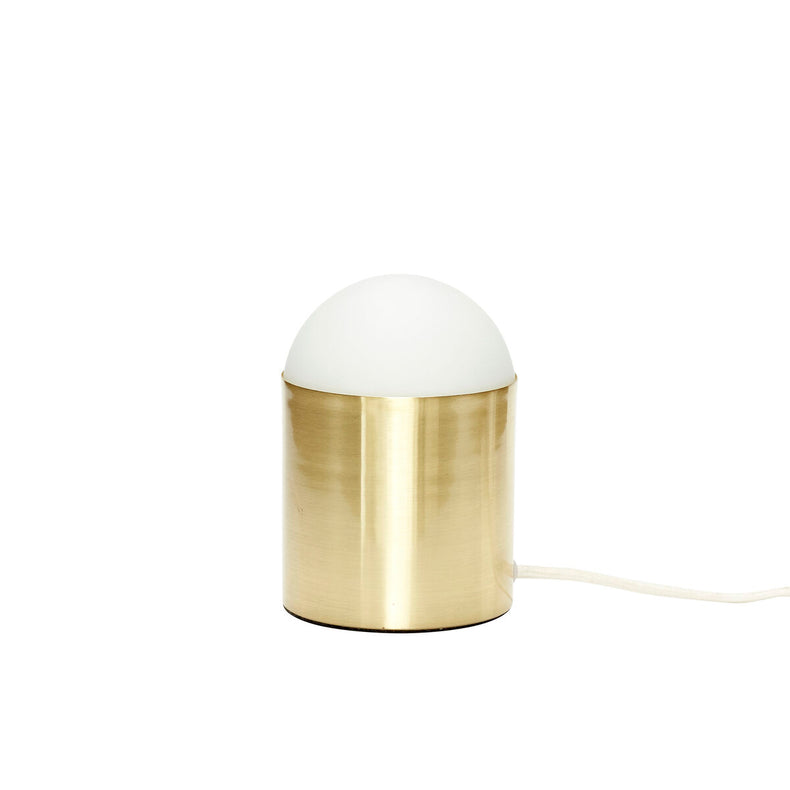 Sculpture Table Lamp Brass