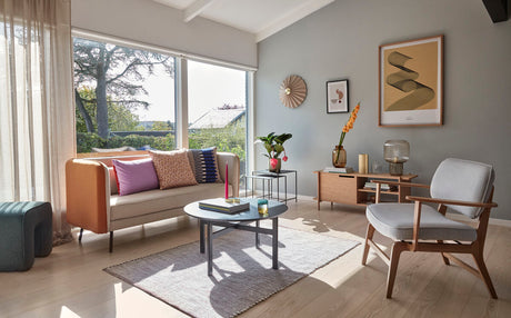 Shade Sofa Orange/Beige